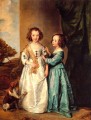 Wharton Sisters Baroque peintre de cour Anthony van Dyck